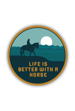 Stickers Northwest Inc. Stickers Northwest - Blue Rider