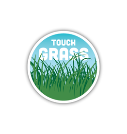 Stickers Northwest Inc. Touch Grass Sticker