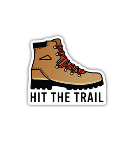 Stickers Northwest Inc. Hit The Trail Hiking Boot Sticker