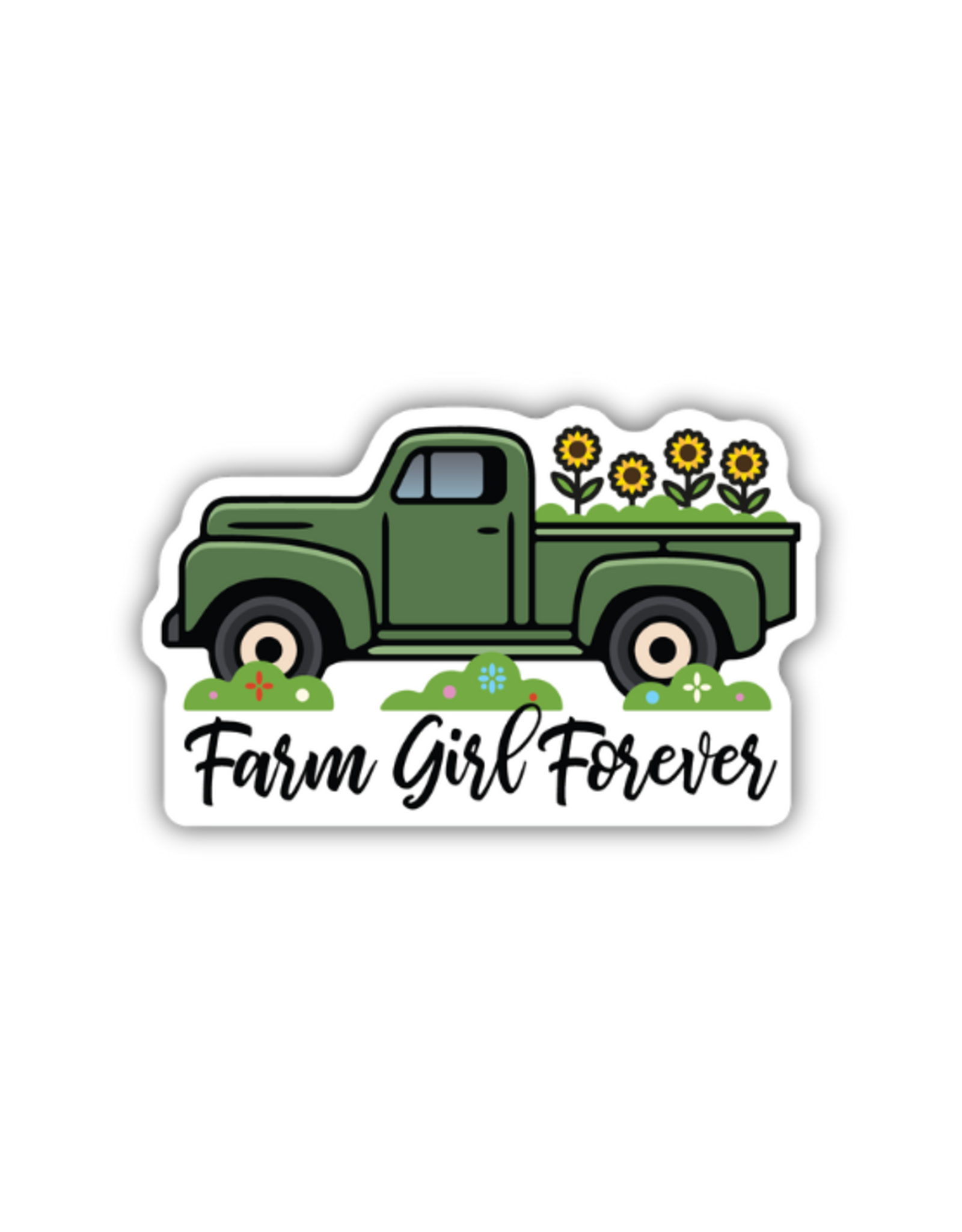 Stickers Northwest Inc. Stickers Northwest - Farm Girl Forever Truck