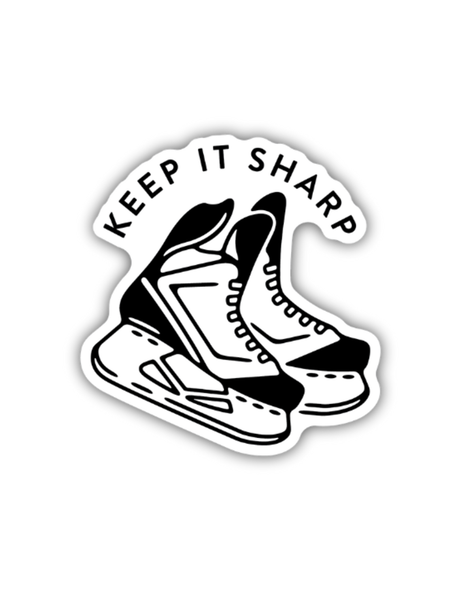 Stickers Northwest Inc. Stickers Northwest - Keep It Sharp Hockey Skates
