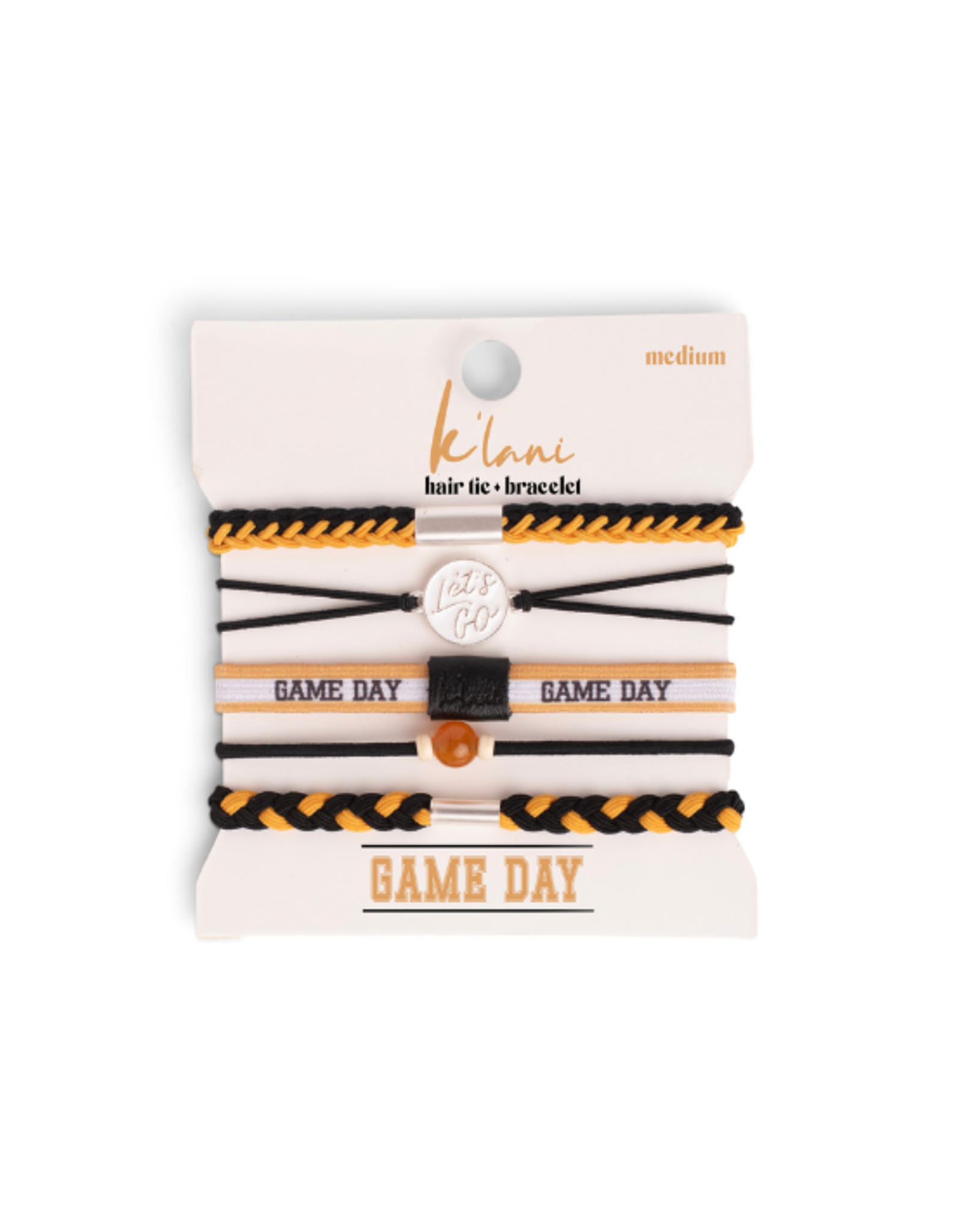 K'Lani K'Lani - Game Day Black/Gold - Medium