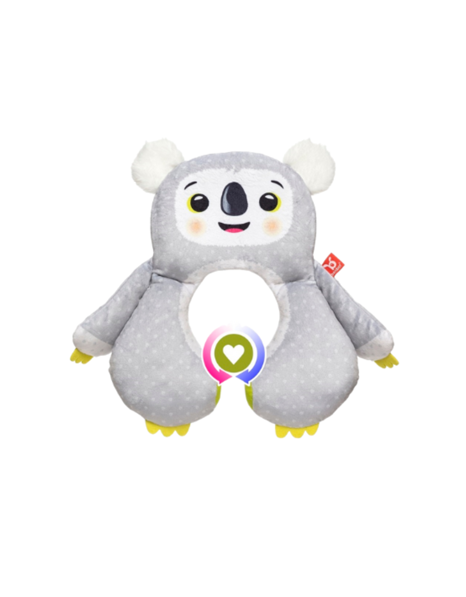 benbat Benbat - 3 in 1 Travel Toy Pillow Koala Light Grey