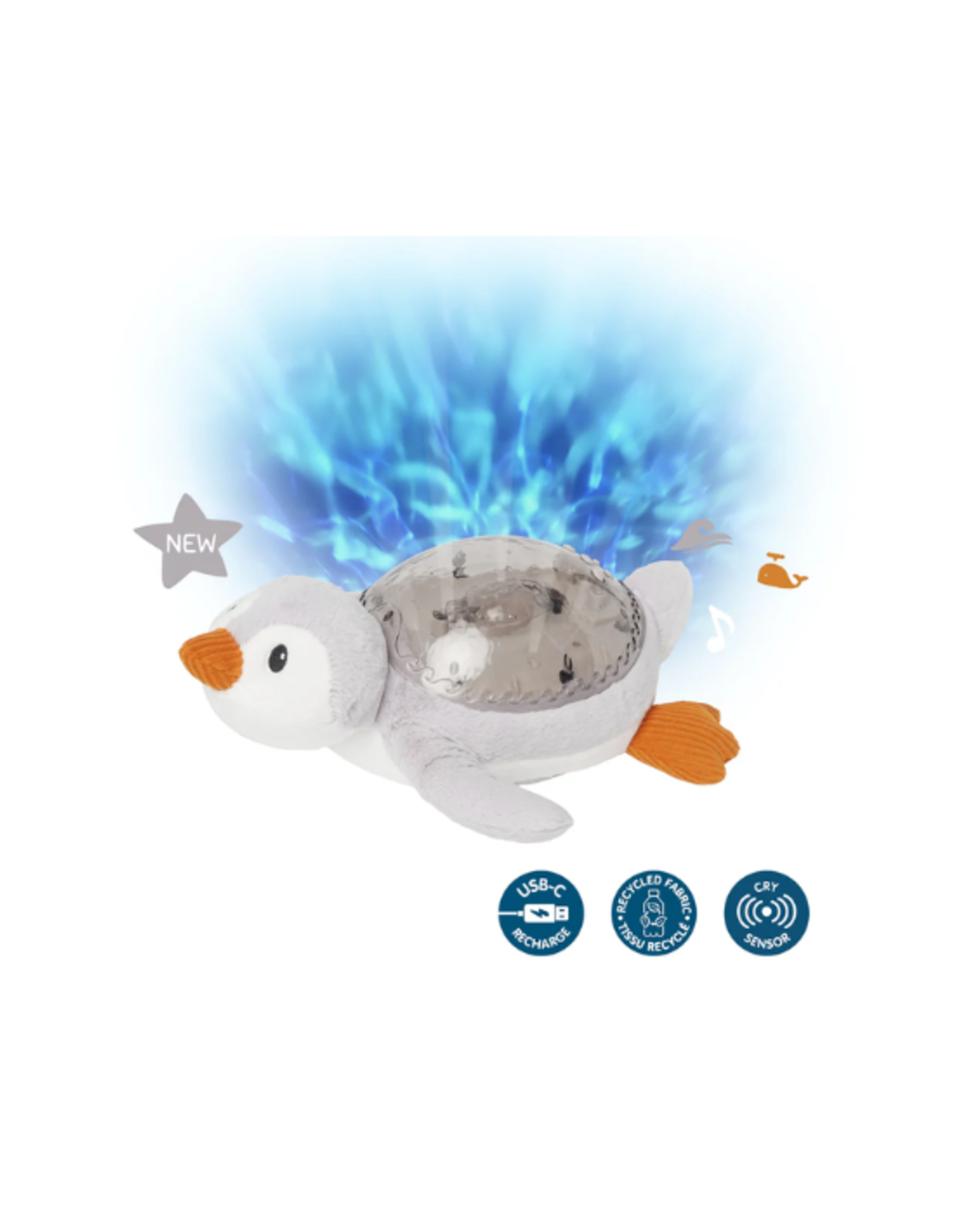 cloud.b Cloud.b - Tranquil Penguin Grey