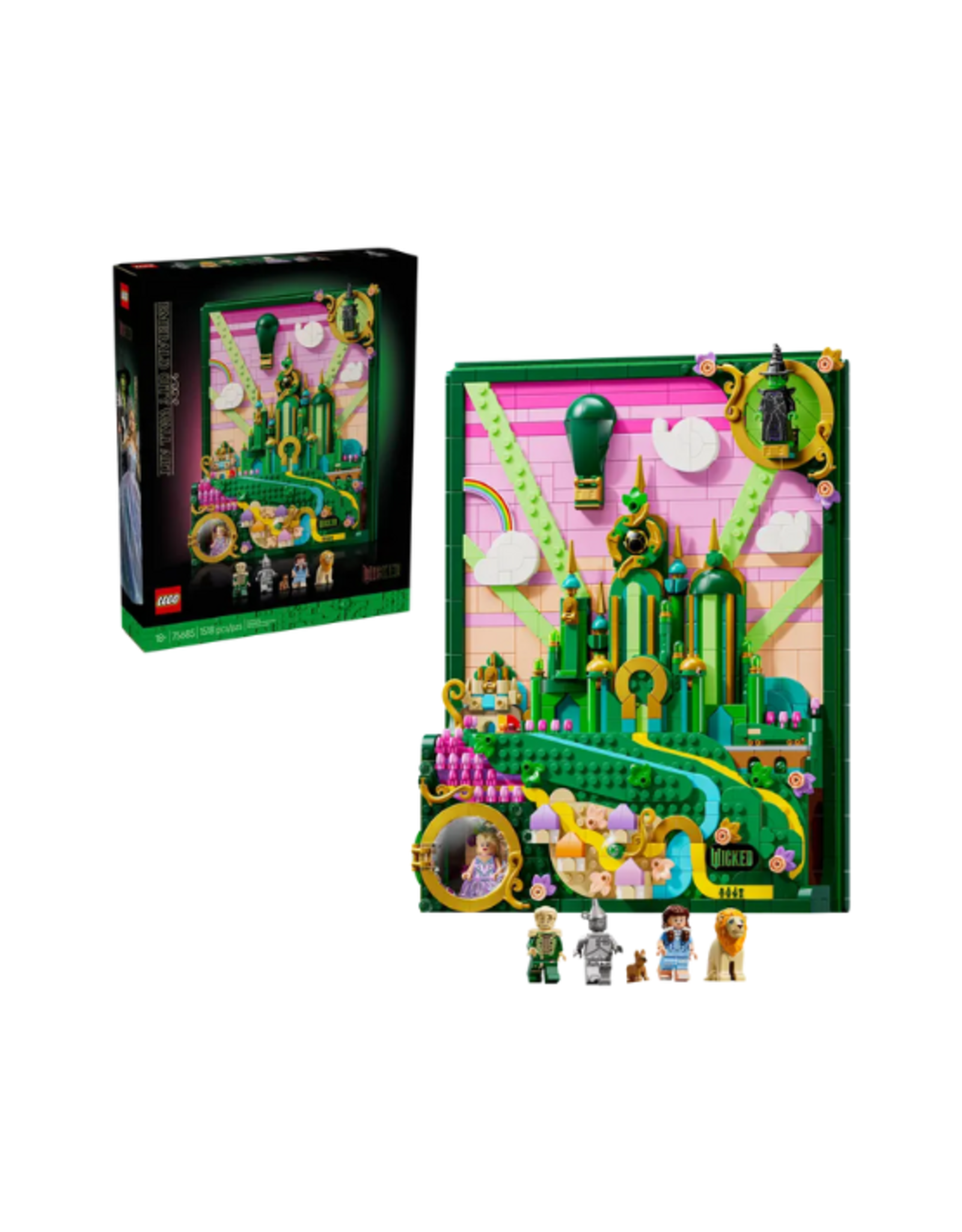 Lego Lego - Wicked - 75685 - Emerald City Wall Art