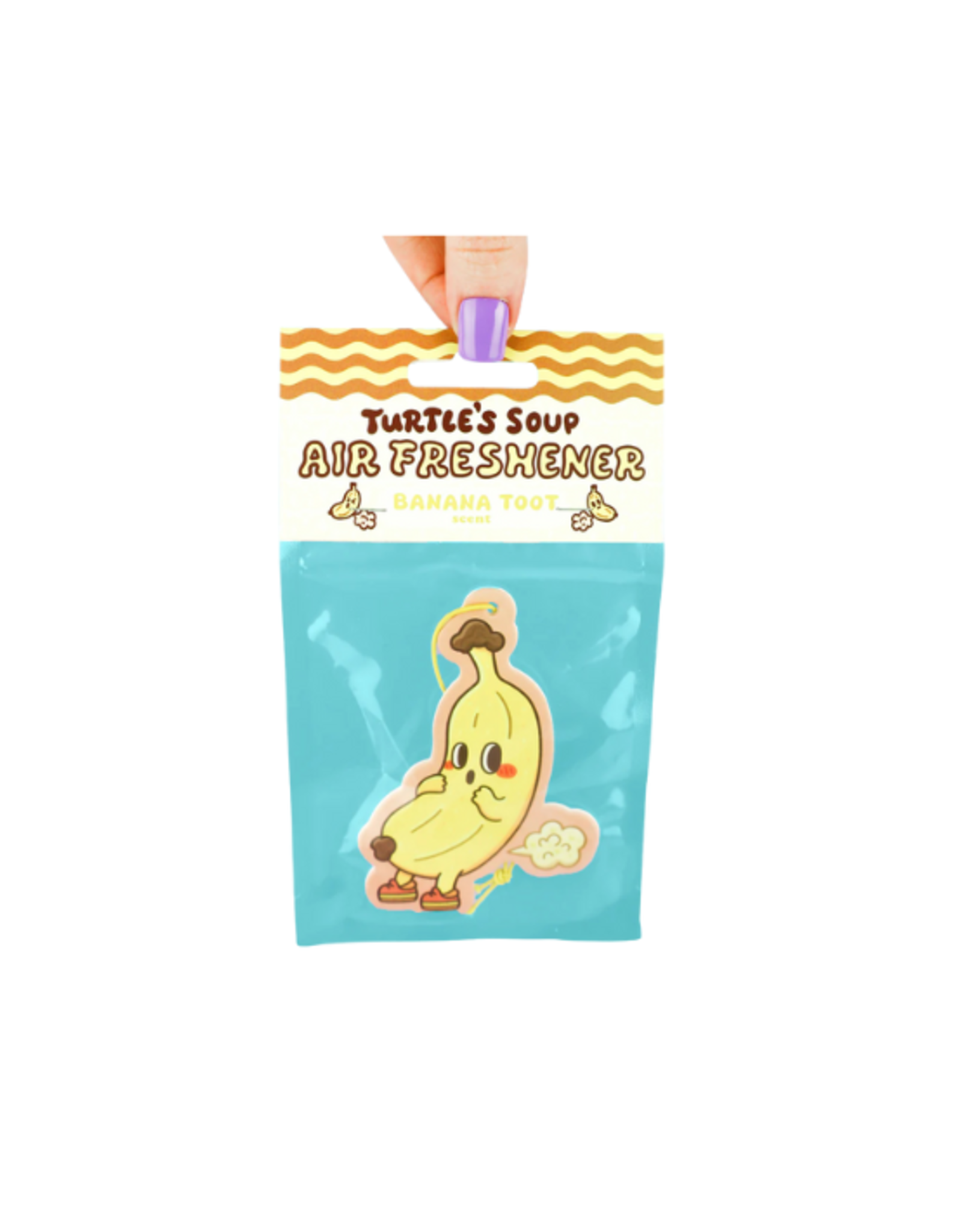 Turtle Soup Turtle's Soup - Banana Toot Banana Scented Air Freshener