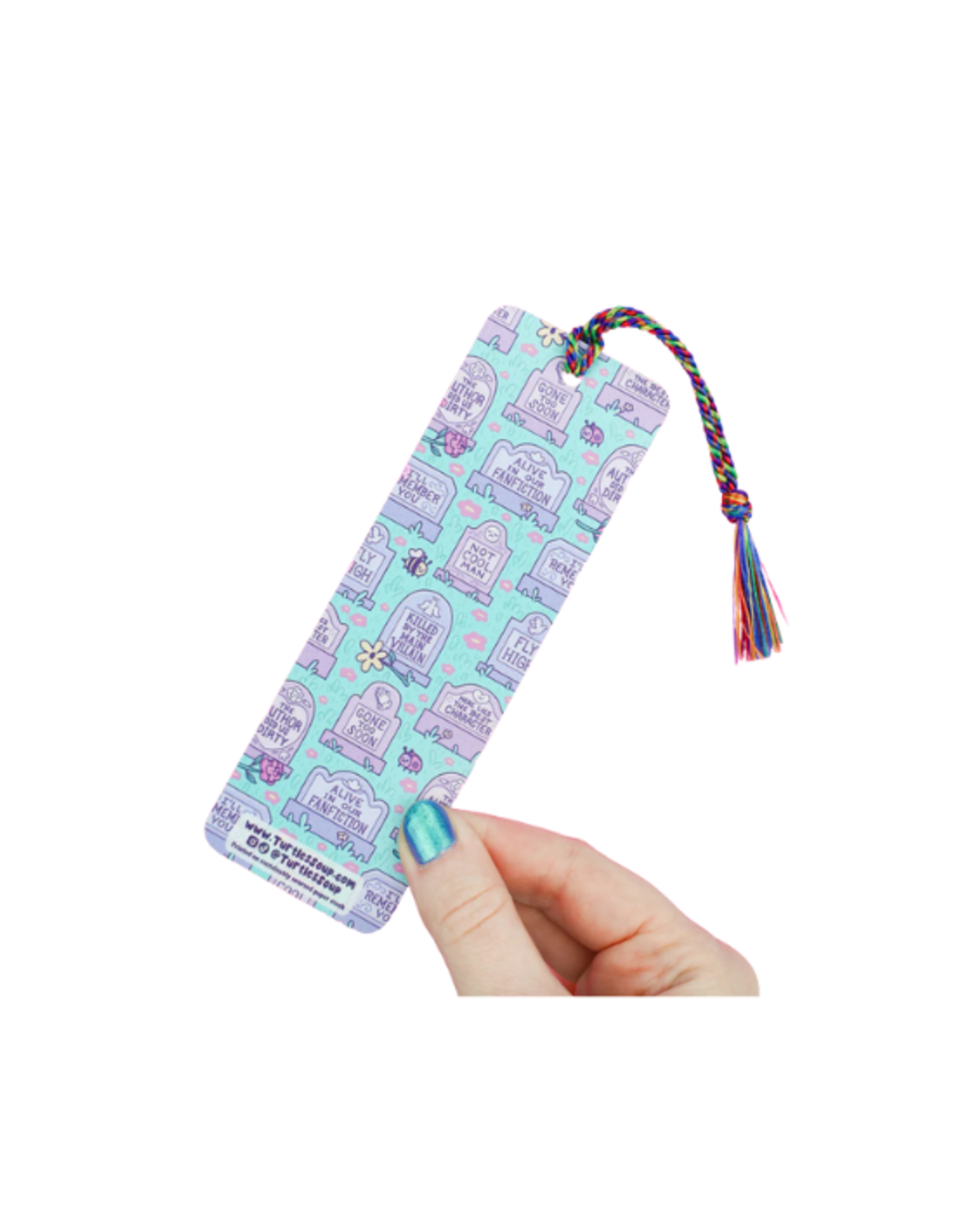 Turtle Soup Turtle's Soup - Favorite Fictional Character Graveyard Bookmark