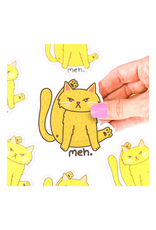 Turtle Soup Turtle's Soup - Meh Cat Butt Vinyl Sticker Turtle Soup Turtle's Soup - Meh Cat Butt Vinyl Sticker