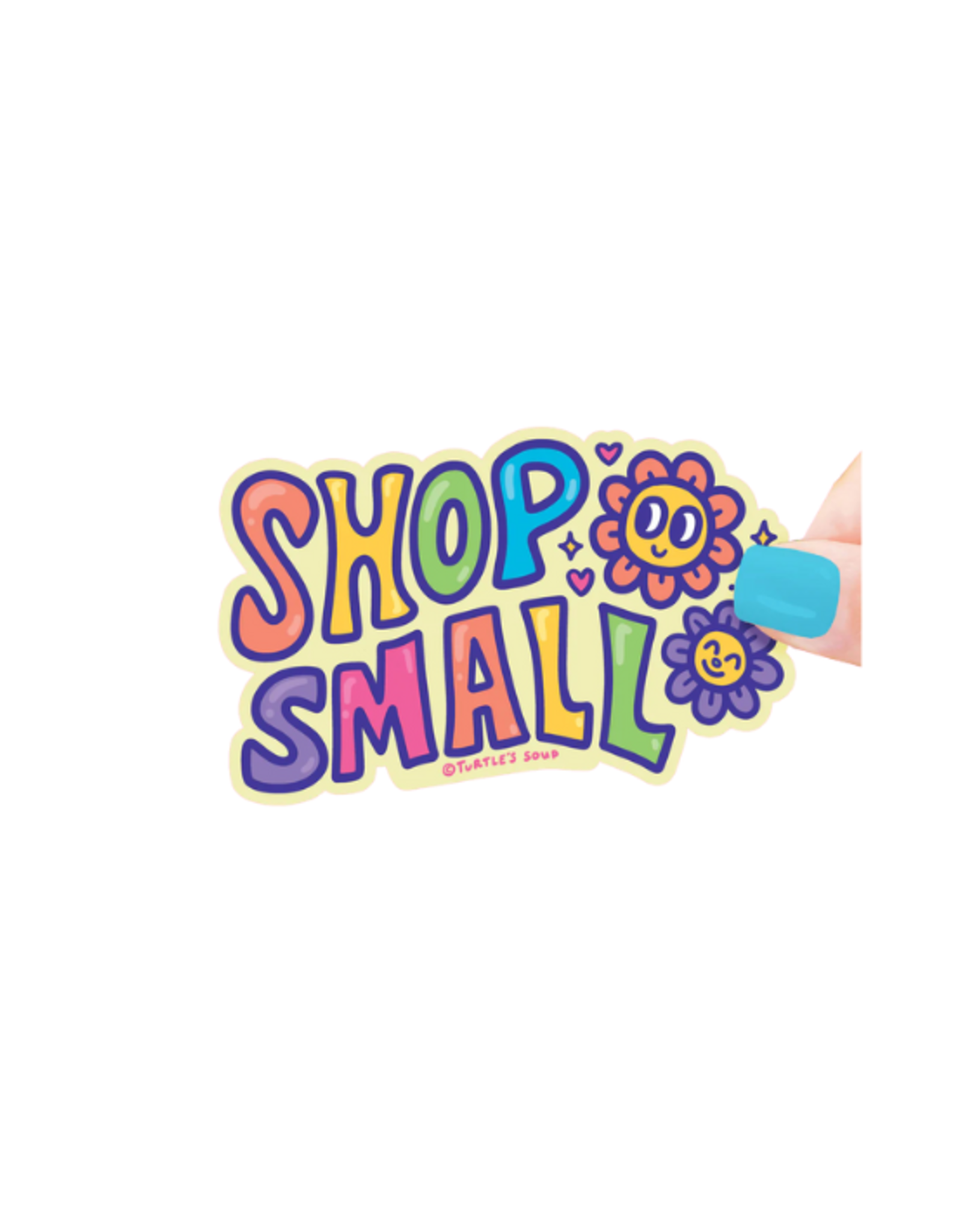 Turtle Soup Turtle's Soup - Shop Small Business Vinyl Sticker