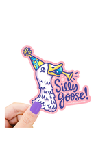 Turtle Soup Turtle's Soup - Silly Goose Funny Animal Vinyl Sticker Turtle Soup Turtle's Soup - Silly Goose Funny Animal Vinyl Sticker