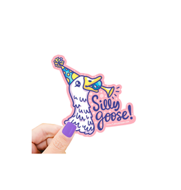 Turtle Soup Silly Goose Funny Animal Vinyl Sticker