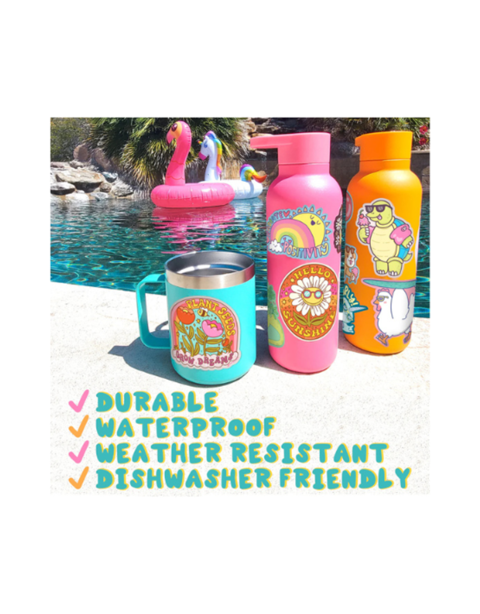 Turtle Soup Turtle's Soup - Fantasy Book Club Vinyl Sticker