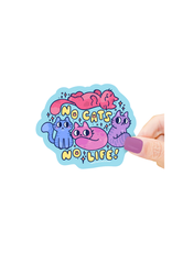 Turtle Soup Turtle's Soup - No Cats No Life Vinyl Sticker Turtle Soup Turtle's Soup - No Cats No Life Vinyl Sticker