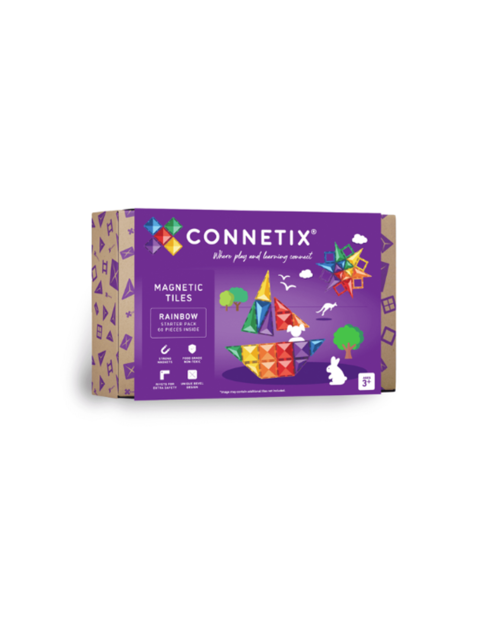 Connetix Connetix - Rainbow Starter Pack 60pcs