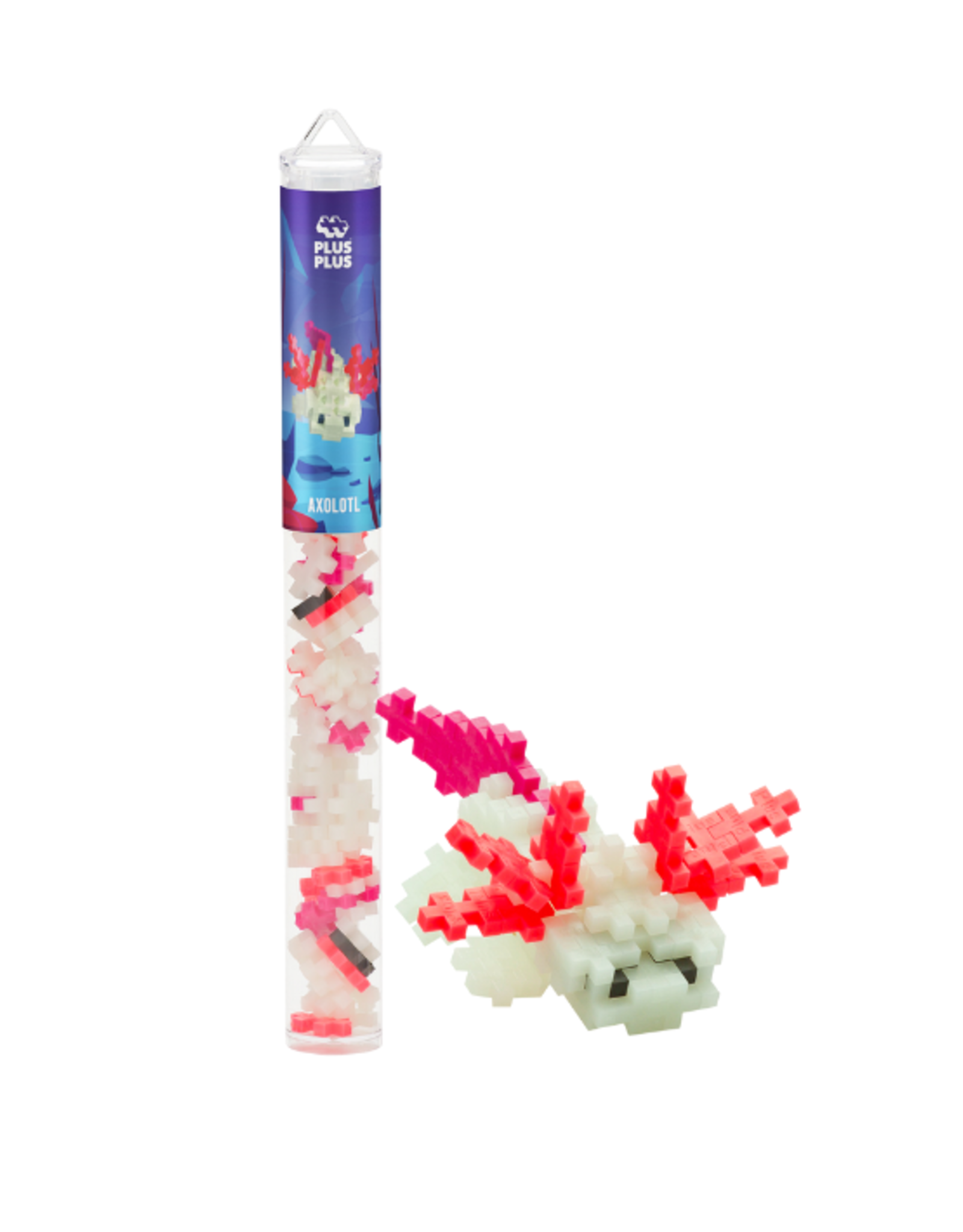 Plus Plus - Axolotl Tube 70pcs