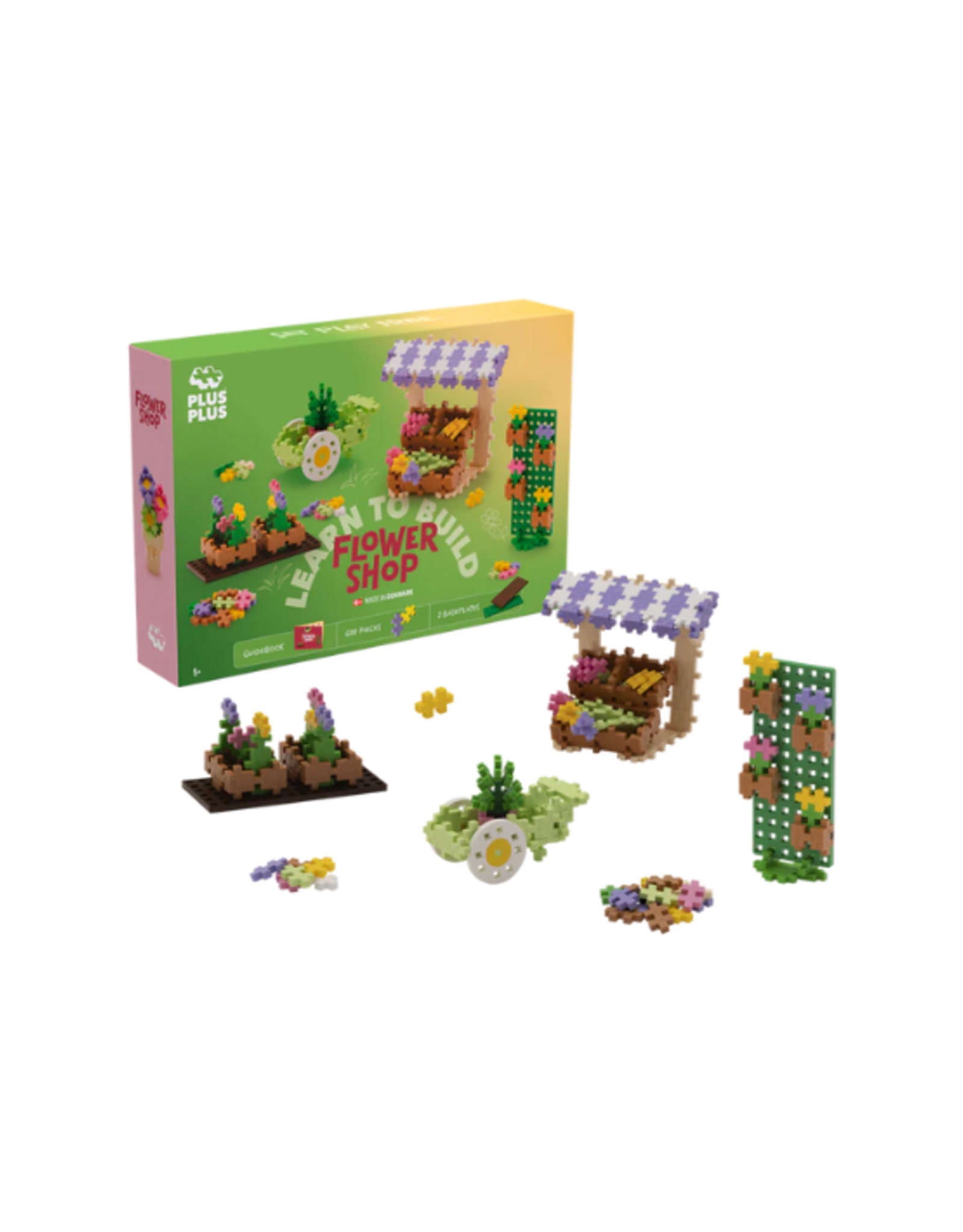 Plus Plus - Learn To Build Flower Shop
