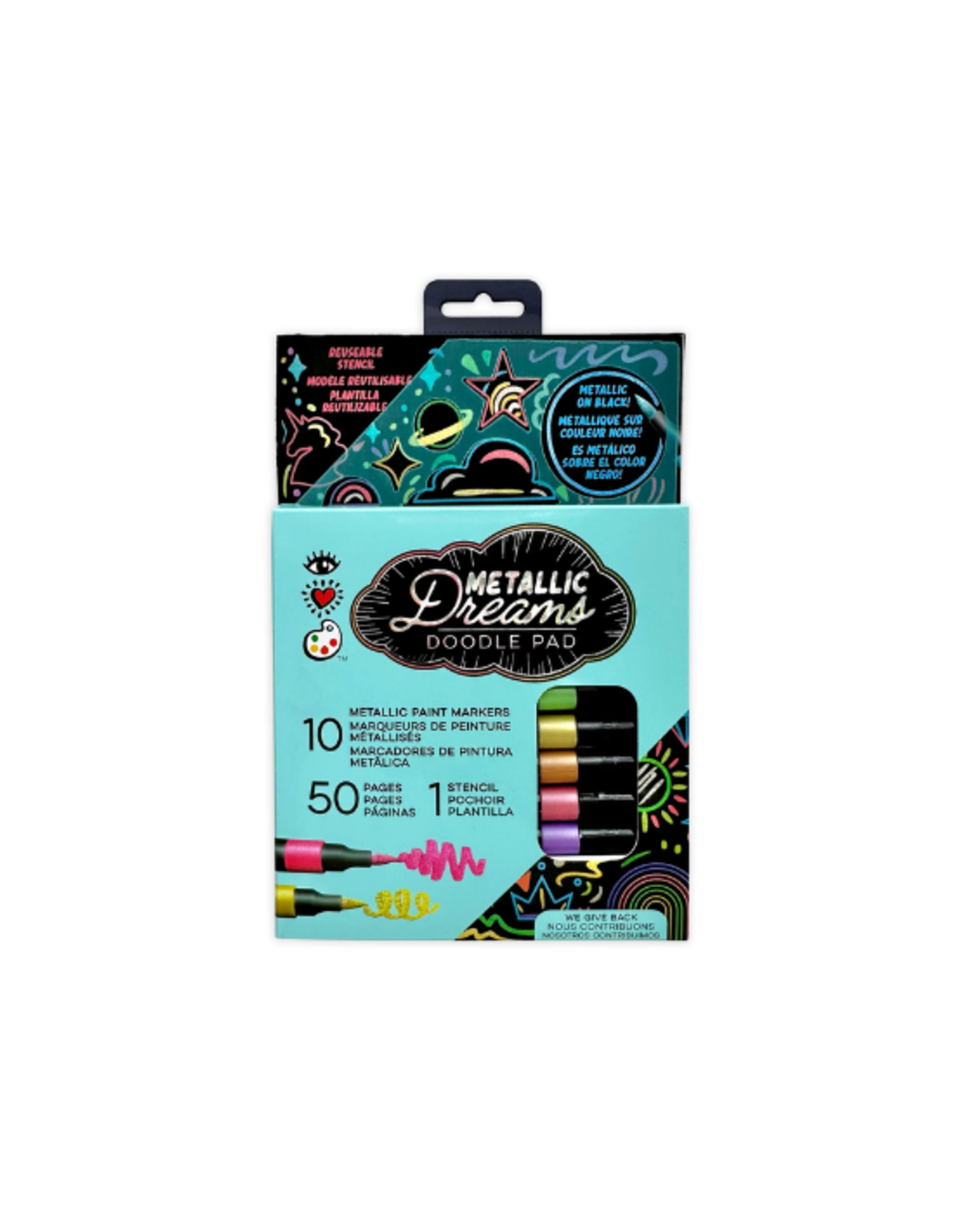 iHeartArt iHeartArt - Metallic Dreams Doodle Pad