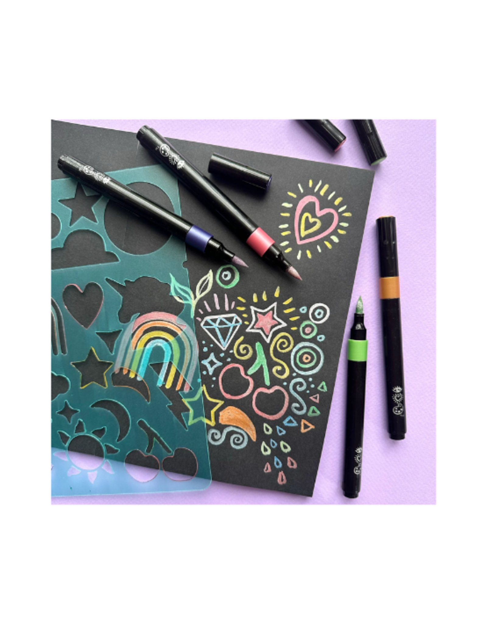 iHeartArt iHeartArt - Metallic Dreams Doodle Pad