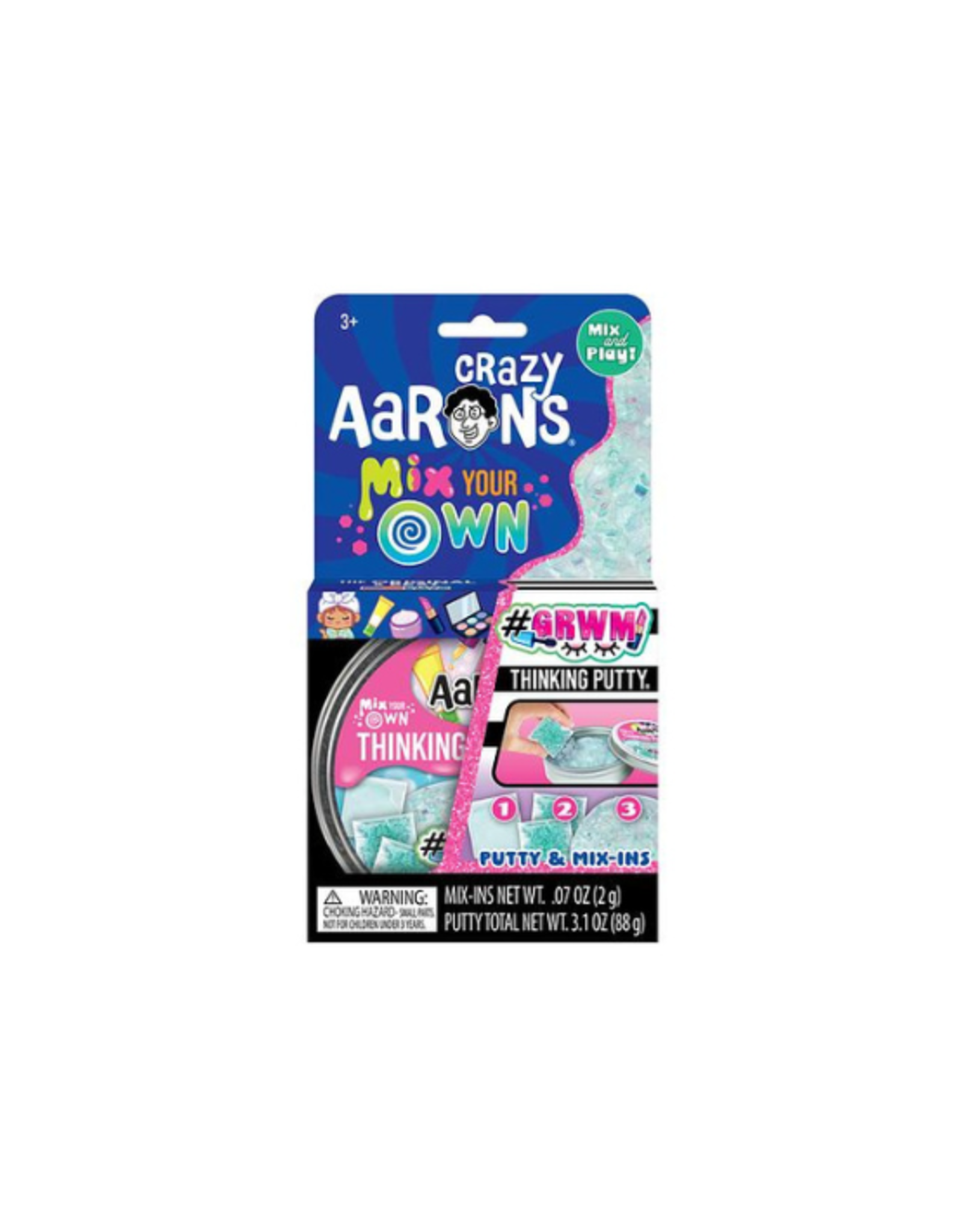 Crazy Aarons Crazy Aarons - 4" Mix Your Own GRWM Thinking Putty
