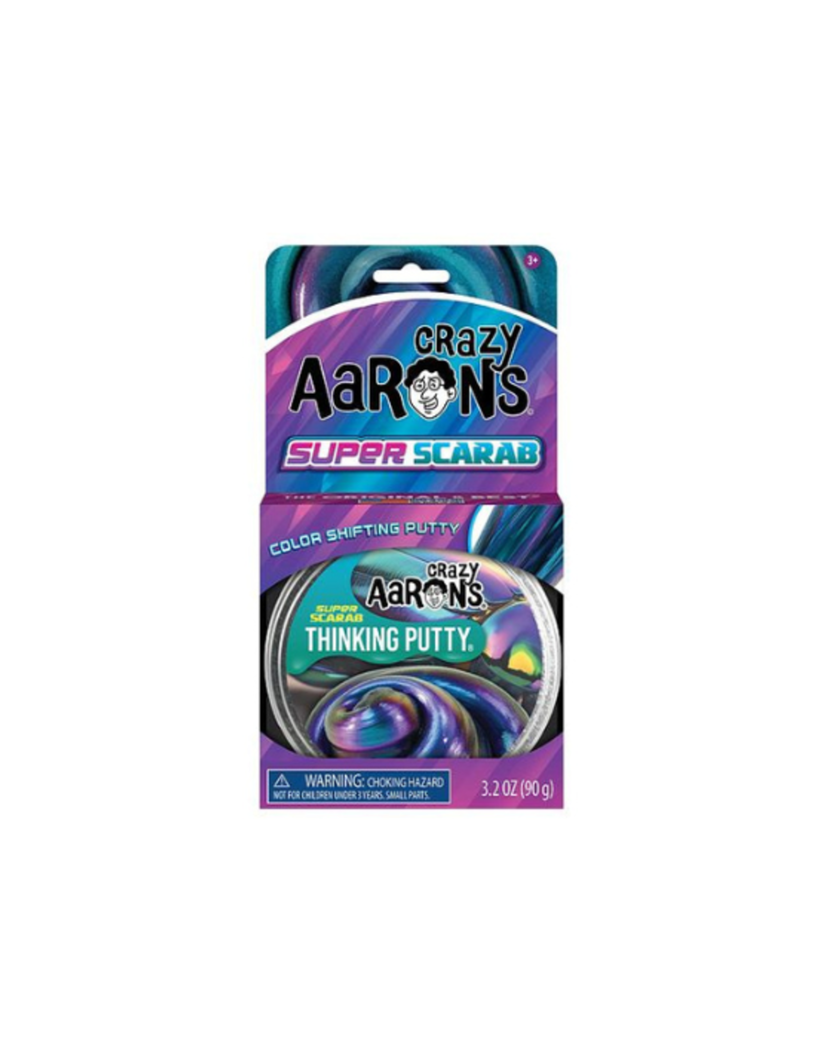 Crazy Aarons Crazy Aarons - 4" Super Scarab Thinking Putty