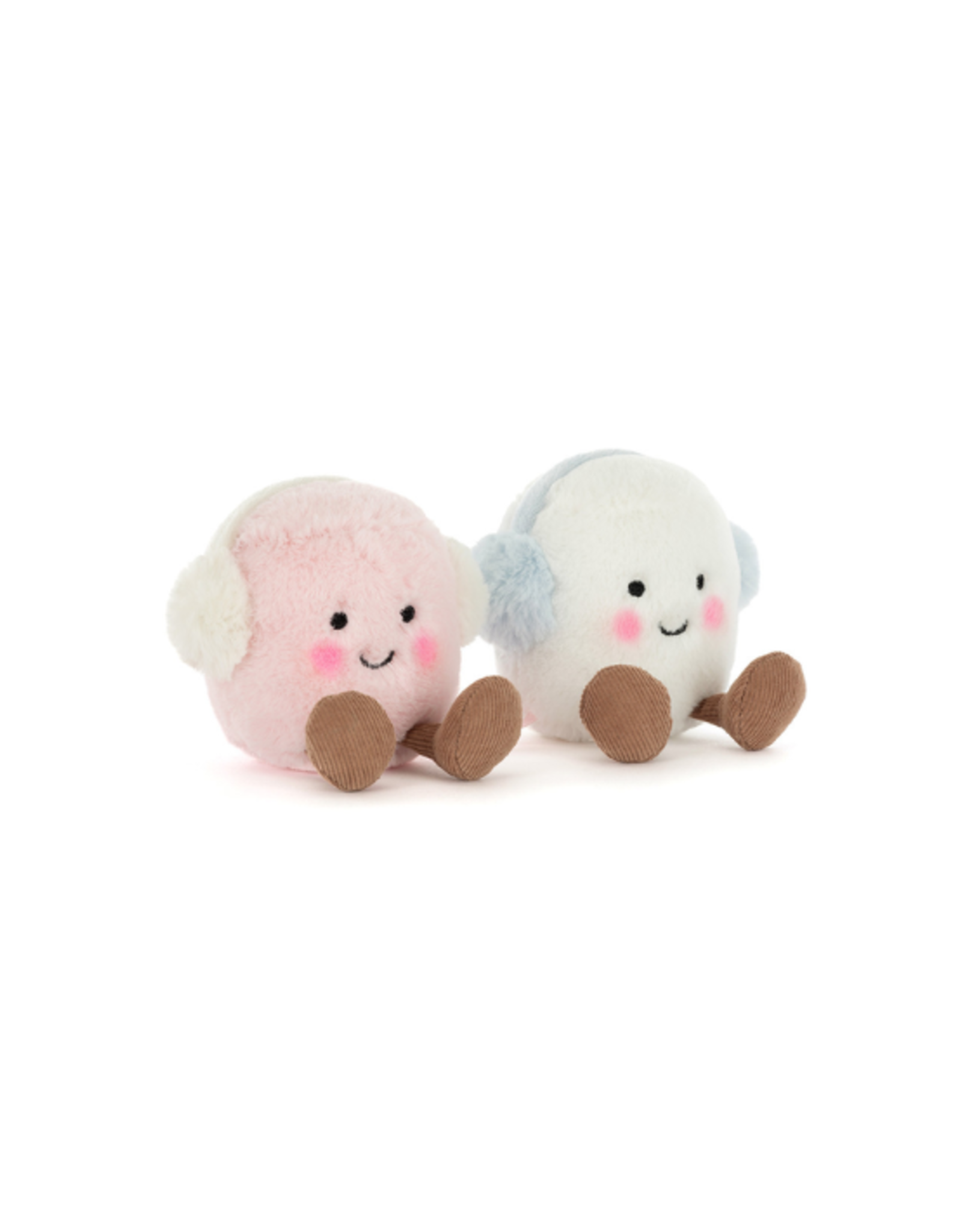 Jellycat Jellycat - Amuseables Toastie Pink and White Marshmallows