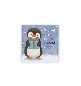 Jellycat Peanut Penguin’s Perfect Present Book