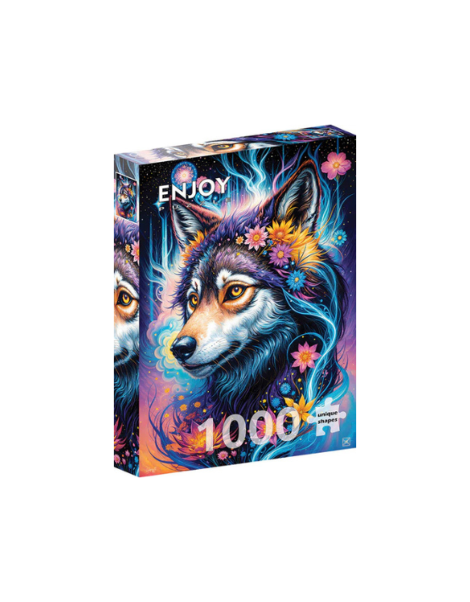 Enjoy Puzzle Enjoy Puzzle - 1000pcs - Magical Wolf Portrait