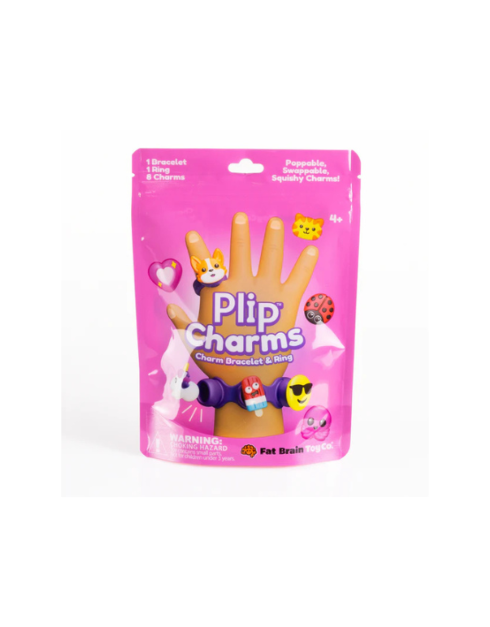 Fat Brain Toy Co. Fat Brain Toy - Plip Charms (Pink Bag)