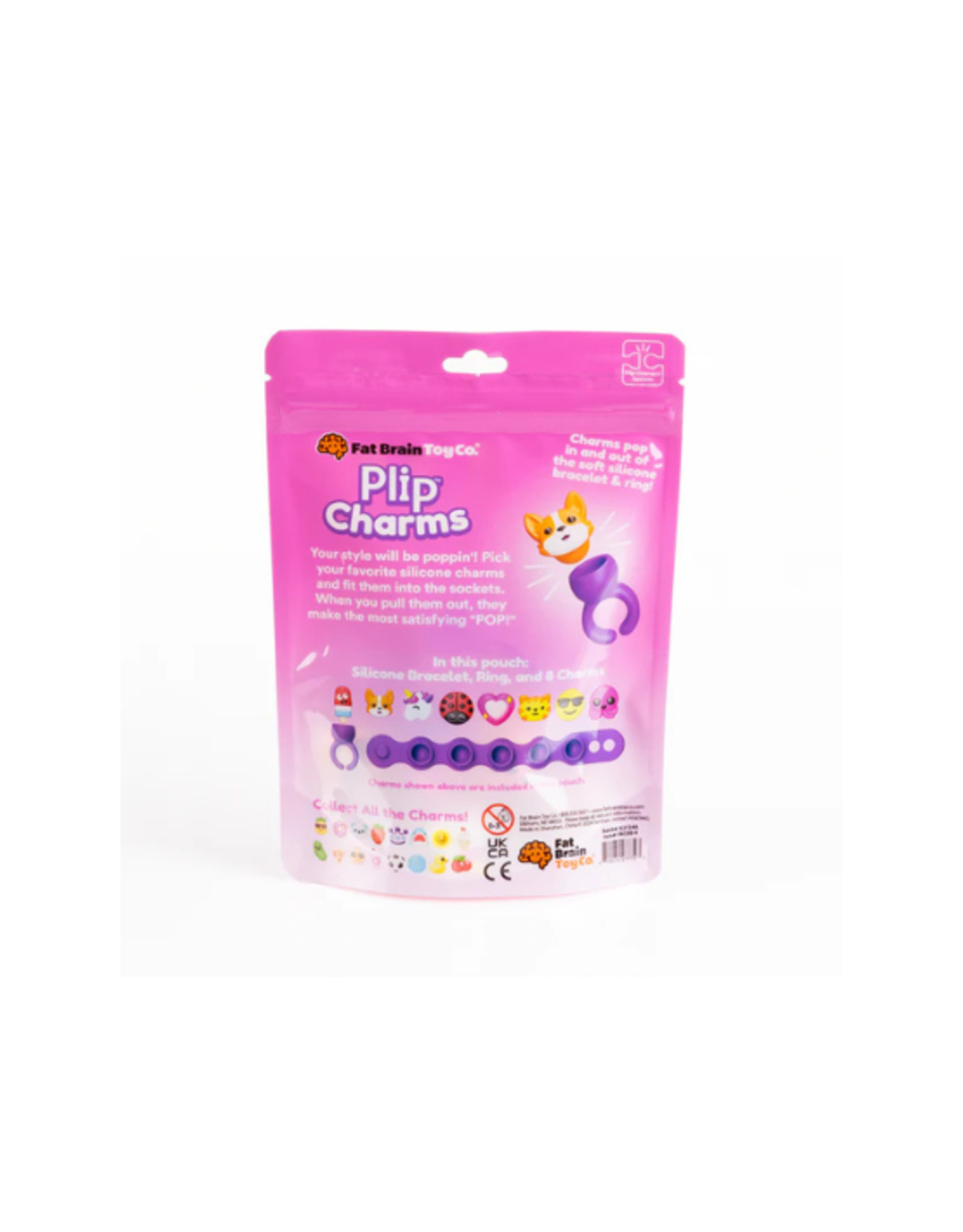 Fat Brain Toy Co. Fat Brain Toy - Plip Charms (Pink Bag)
