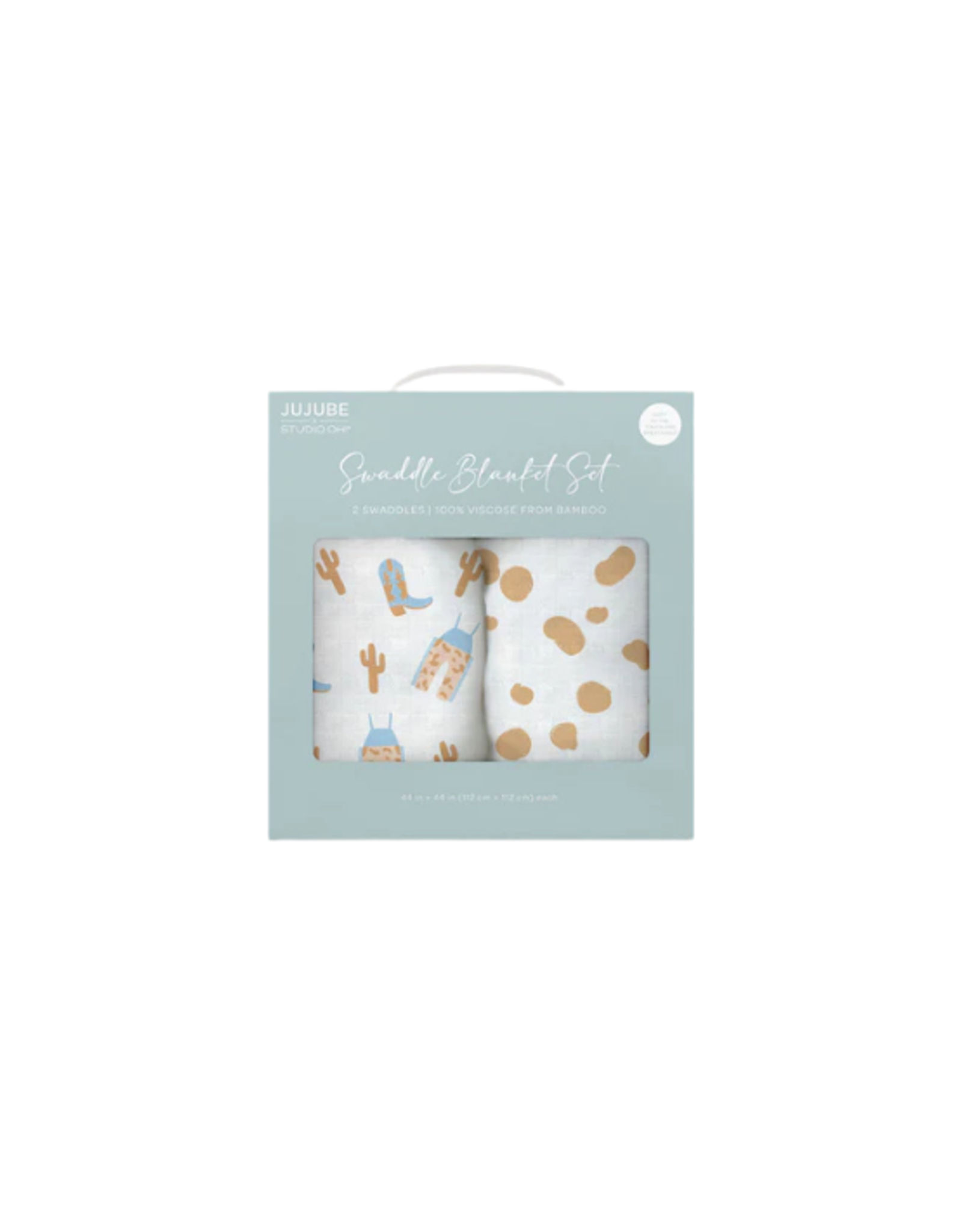 JuJuBe JuJuBe - Swaddle Blanket Sets Howdy Partner Blue