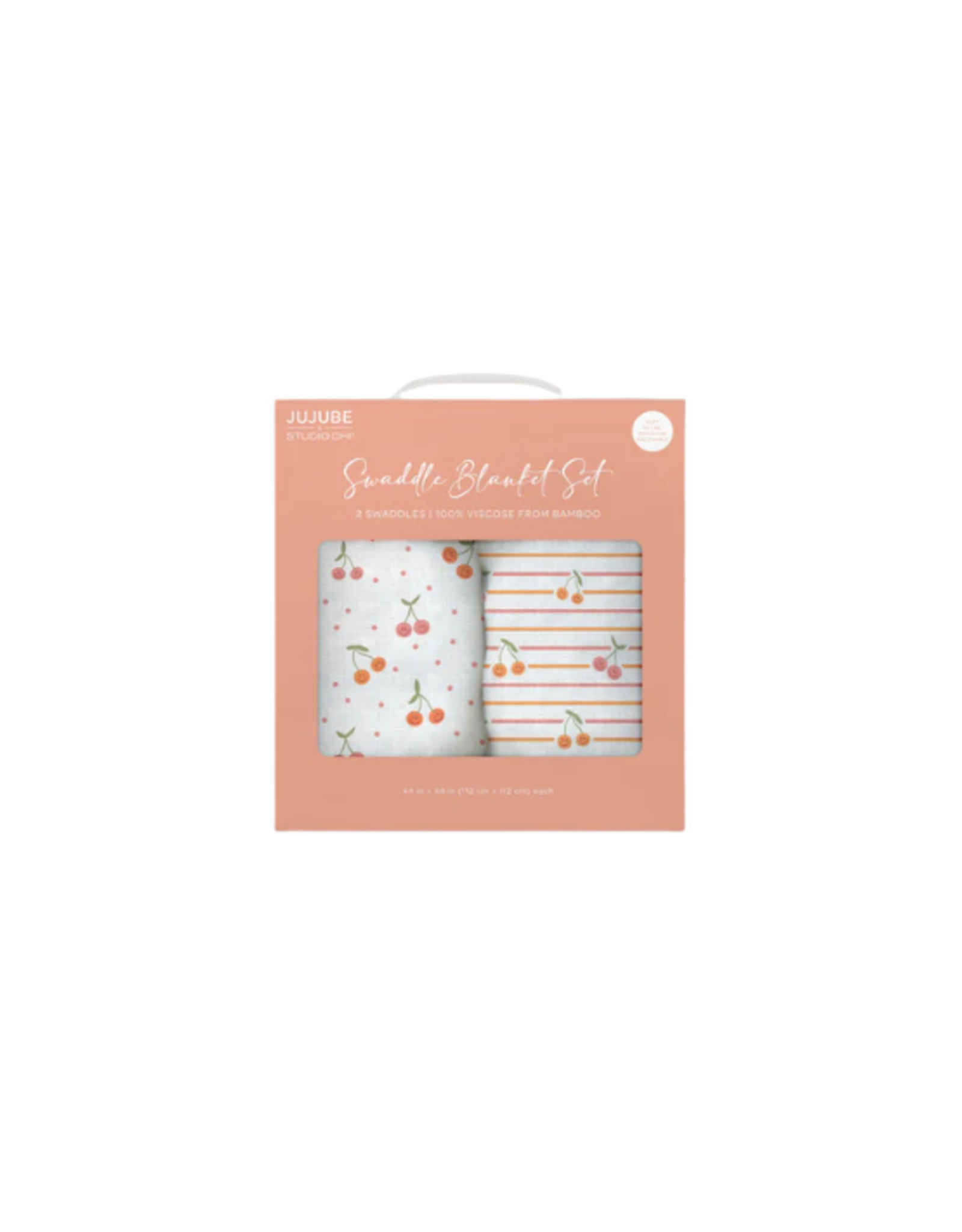 JuJuBe JuJuBe - Swaddle Blanket Sets Cherry Cute by Doodle By Meg