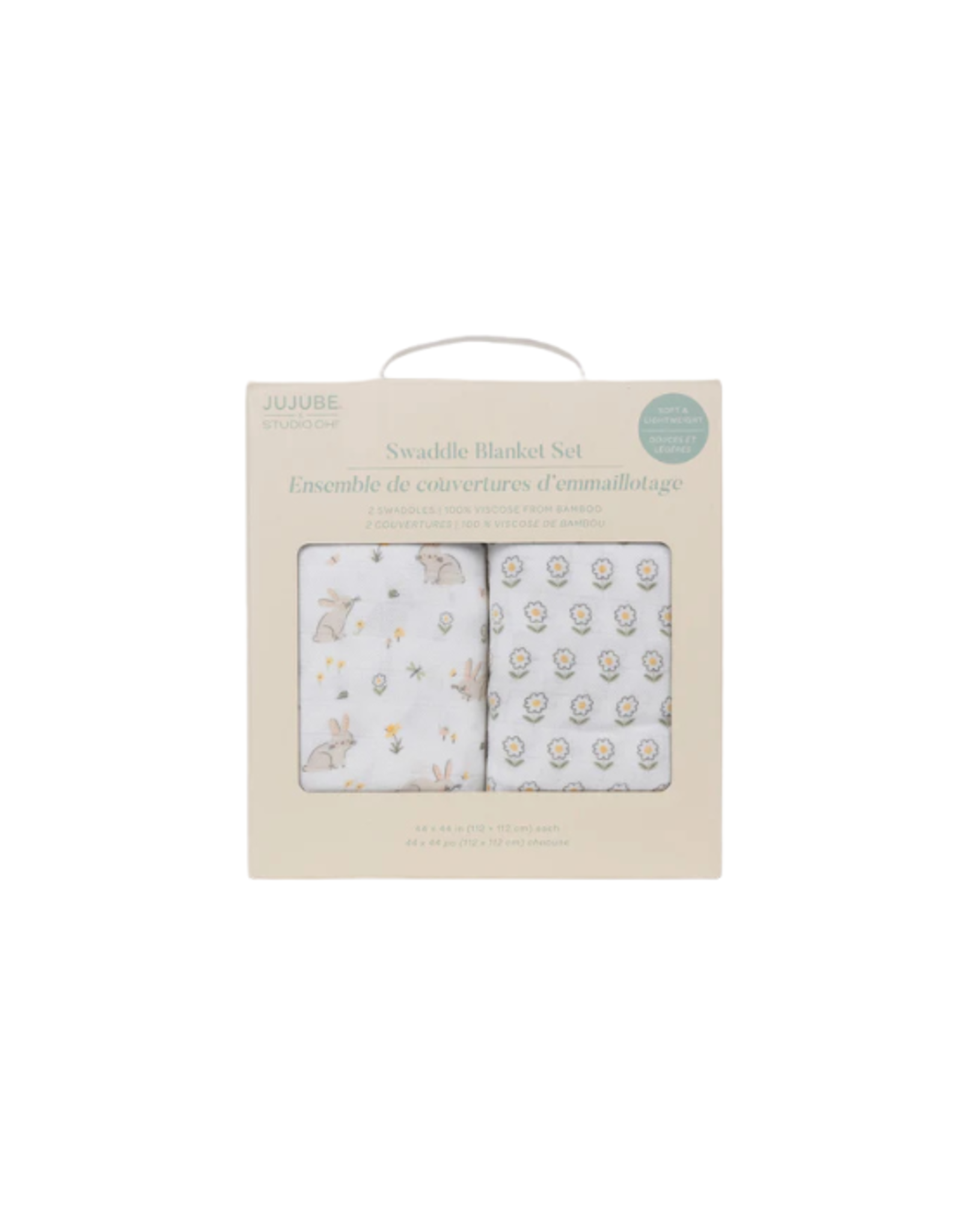 JuJuBe JuJuBe - Swaddle Blanket Sets Bunny Hollow