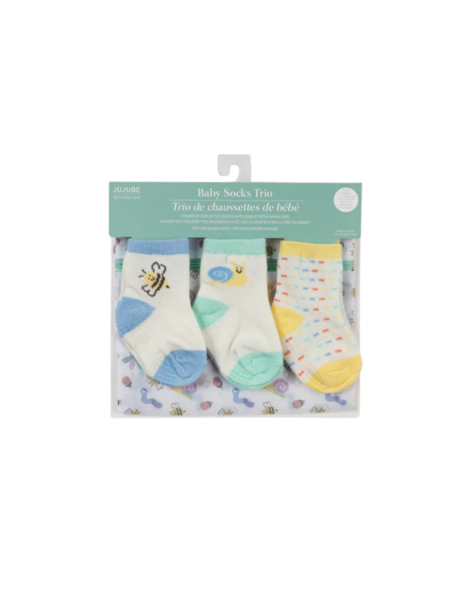 JuJuBe JuJuBe - Baby Socks Trios Love Bug