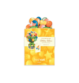 Fresh Cut Paper Mini Pop Up Birthday Balloons