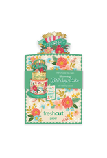 Fresh Cut Paper Fresh Cut Paper - Mini Pop Up Bloom Birthday Cake