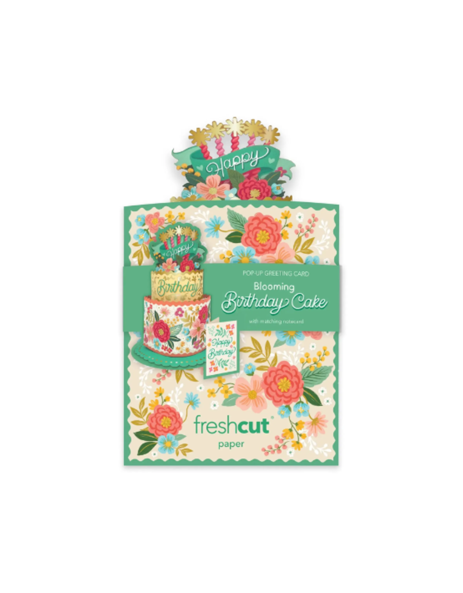 Fresh Cut Paper Fresh Cut Paper - Mini Pop Up Bloom Birthday Cake