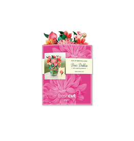 Fresh Cut Paper Mini Pop Up Dear Dahlia