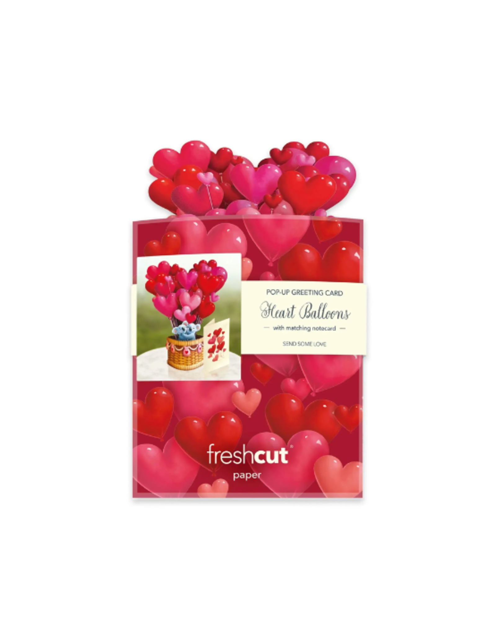 Fresh Cut Paper Fresh Cut Paper - Mini Pop Up Heart Ballons