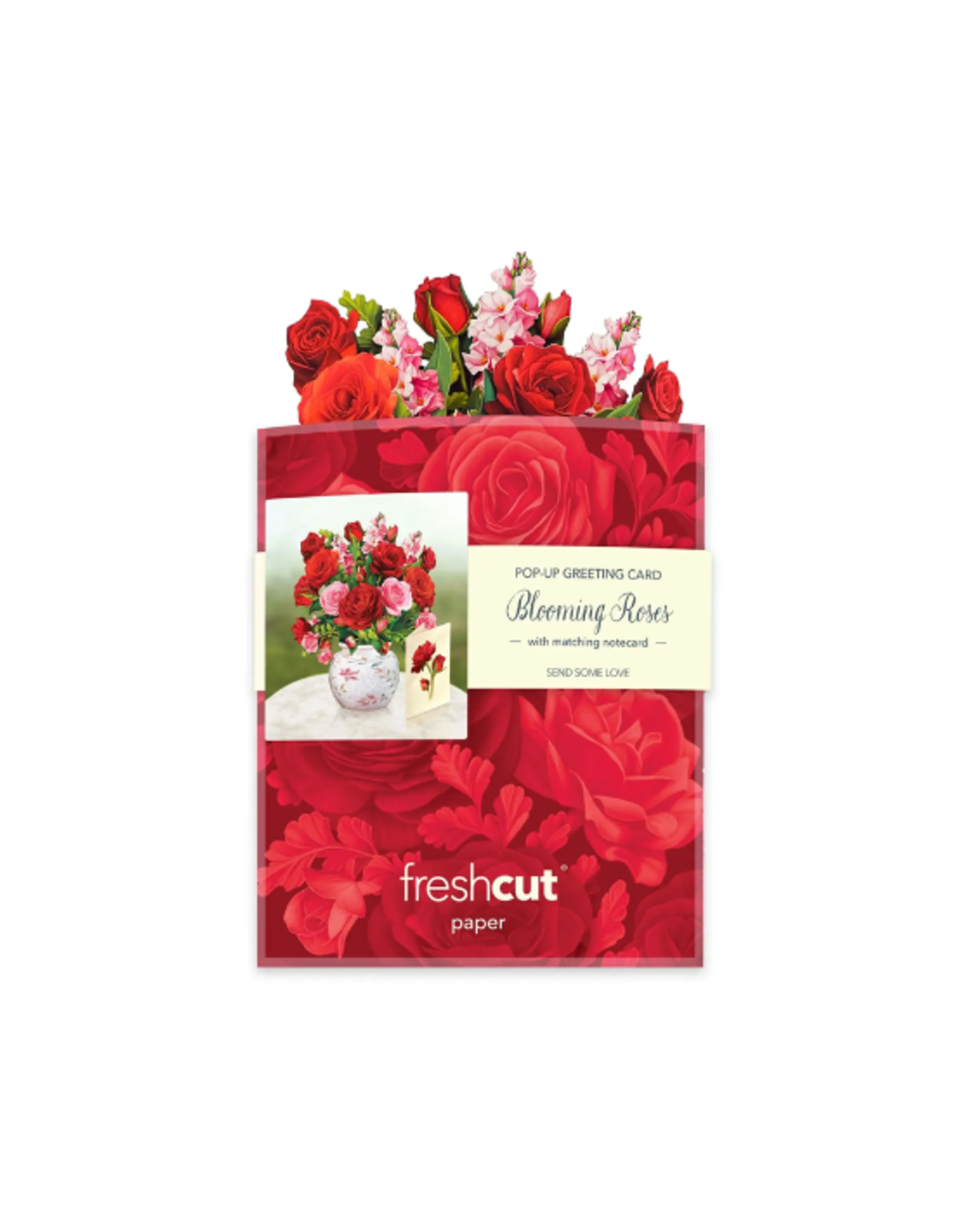 Fresh Cut Paper Fresh Cut Paper - Mini Pop Up Blooming Roses