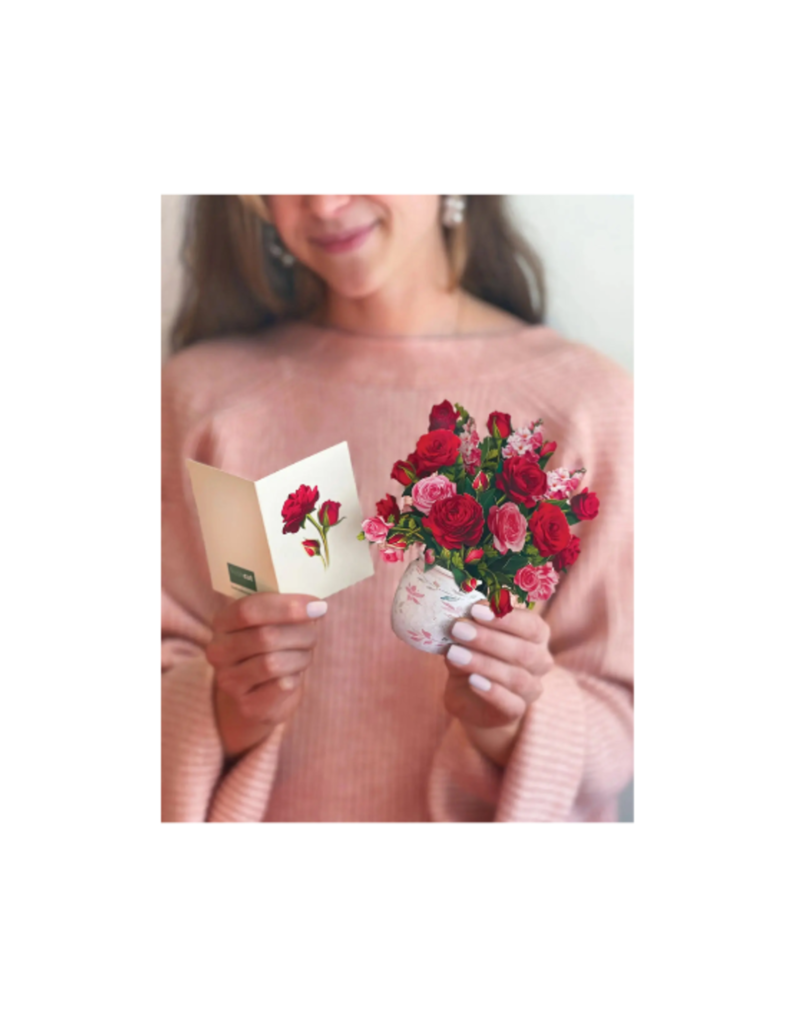 Fresh Cut Paper Fresh Cut Paper - Mini Pop Up Blooming Roses