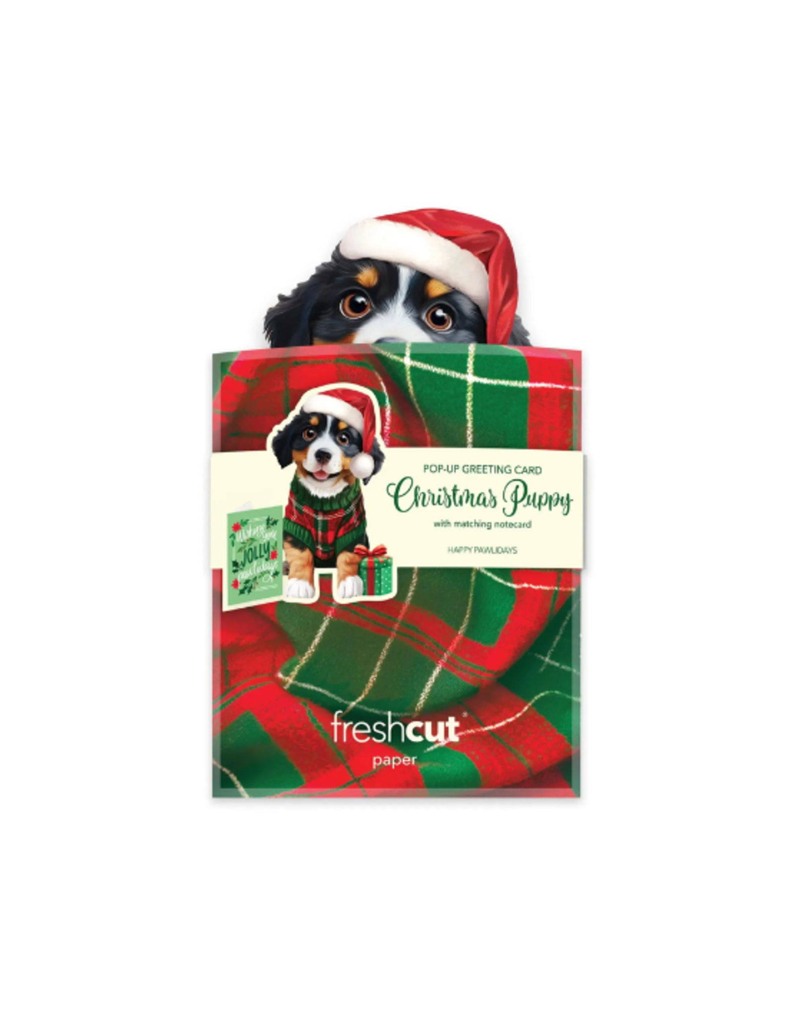 Fresh Cut Paper Fresh Cut Paper - Mini Pop Up Christmas Puppy