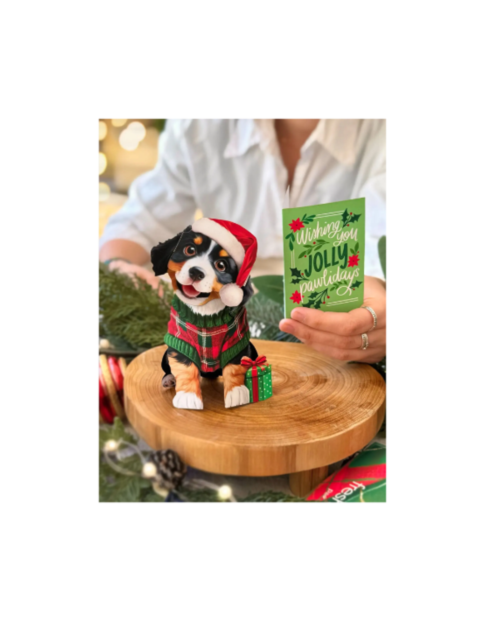 Fresh Cut Paper Fresh Cut Paper - Mini Pop Up Christmas Puppy