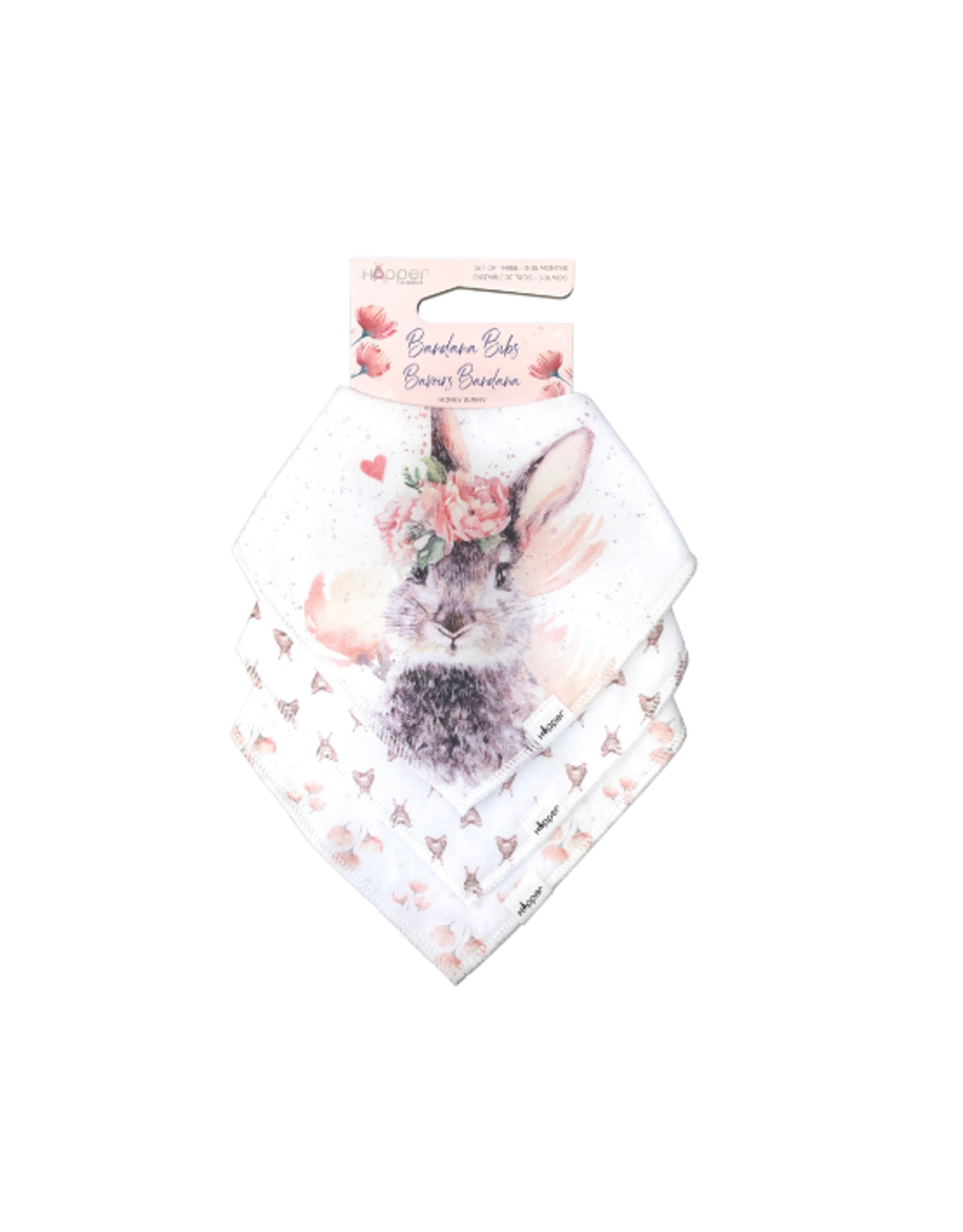 Hopper Studios Gift Hopper Studios Gift - Honey Bunny Bibs