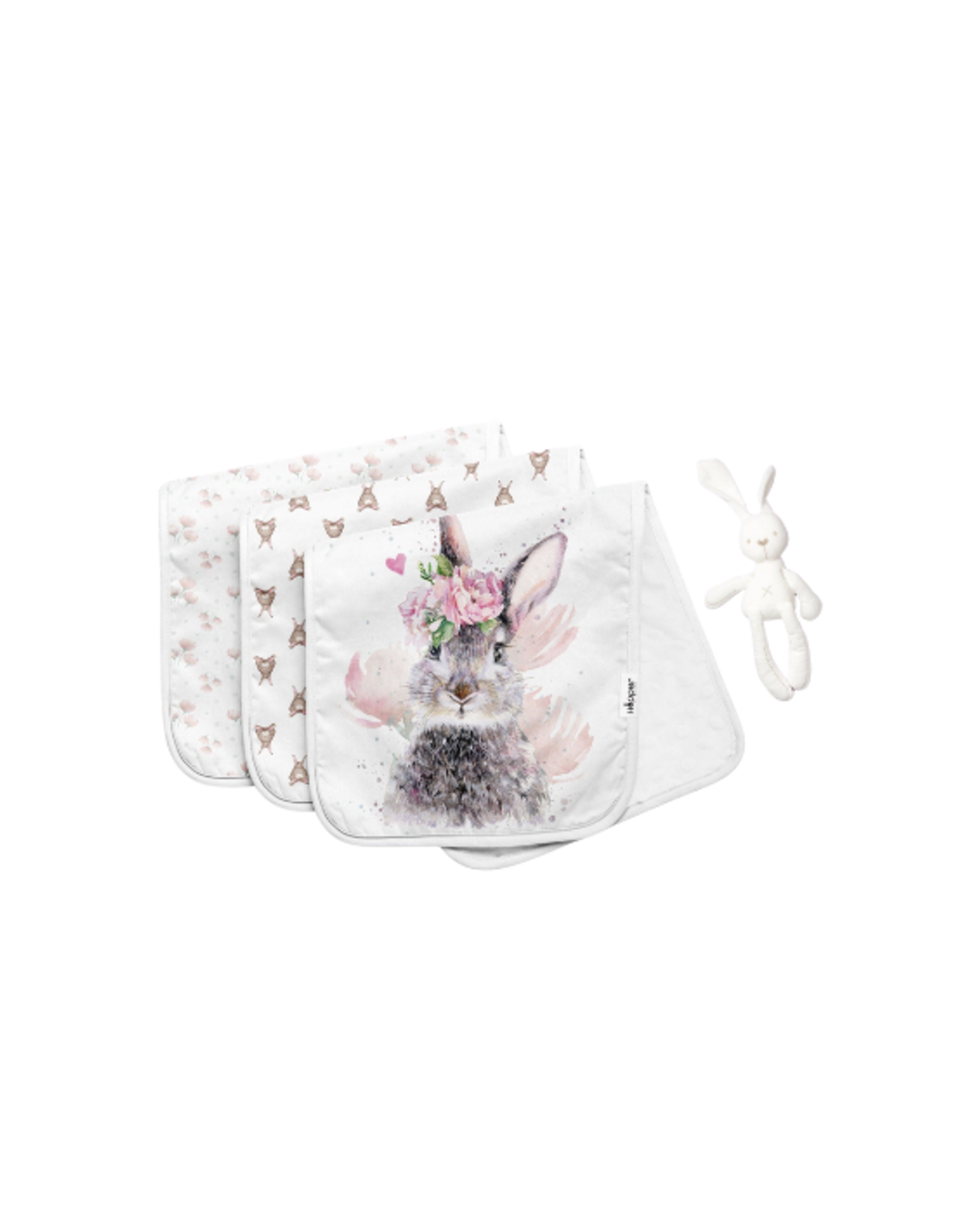 Hopper Studios Gift Hopper Studios Gift - Honey Bunny Burp Cloths