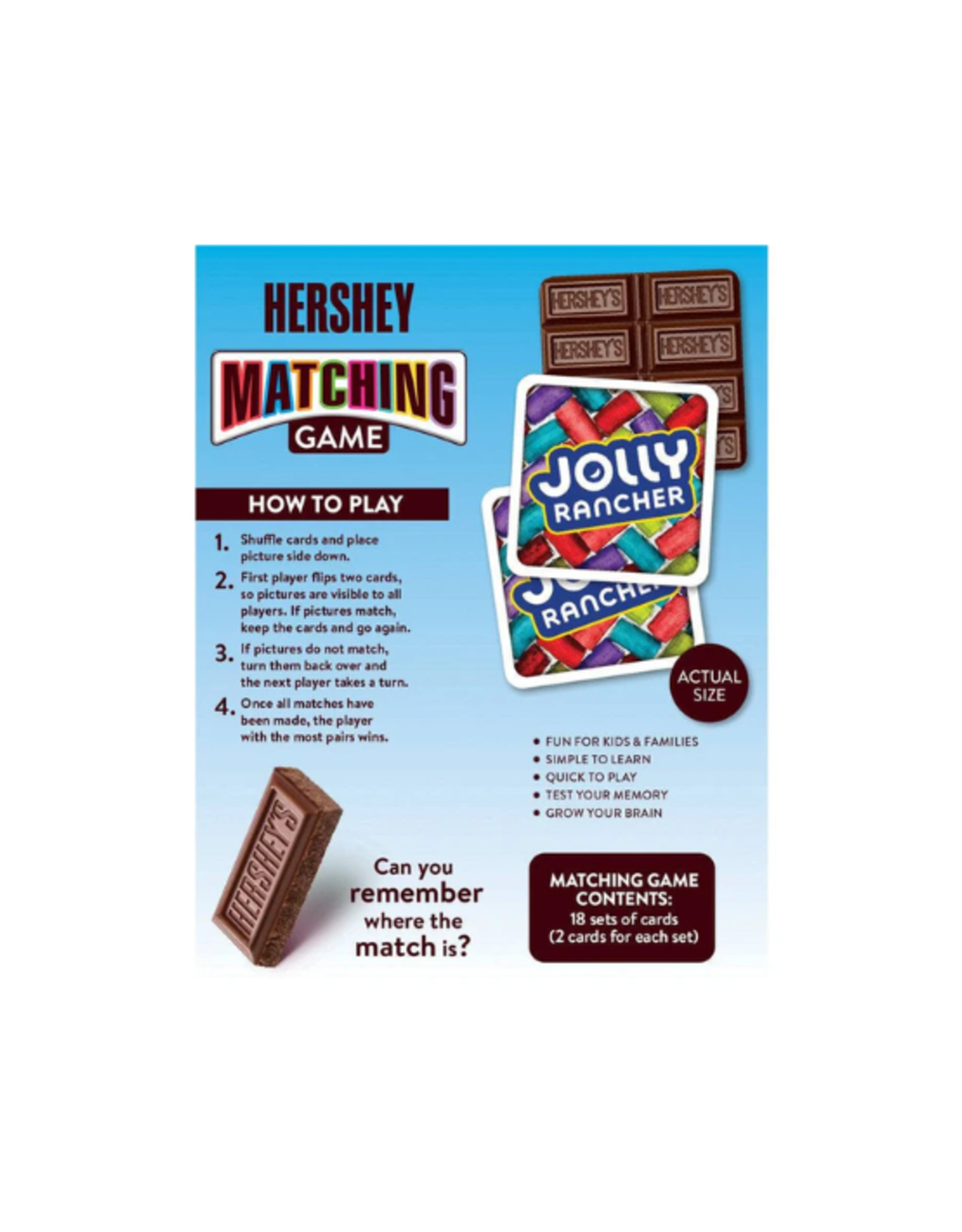 MasterPieces MasterPieces - Hershey Matching Game