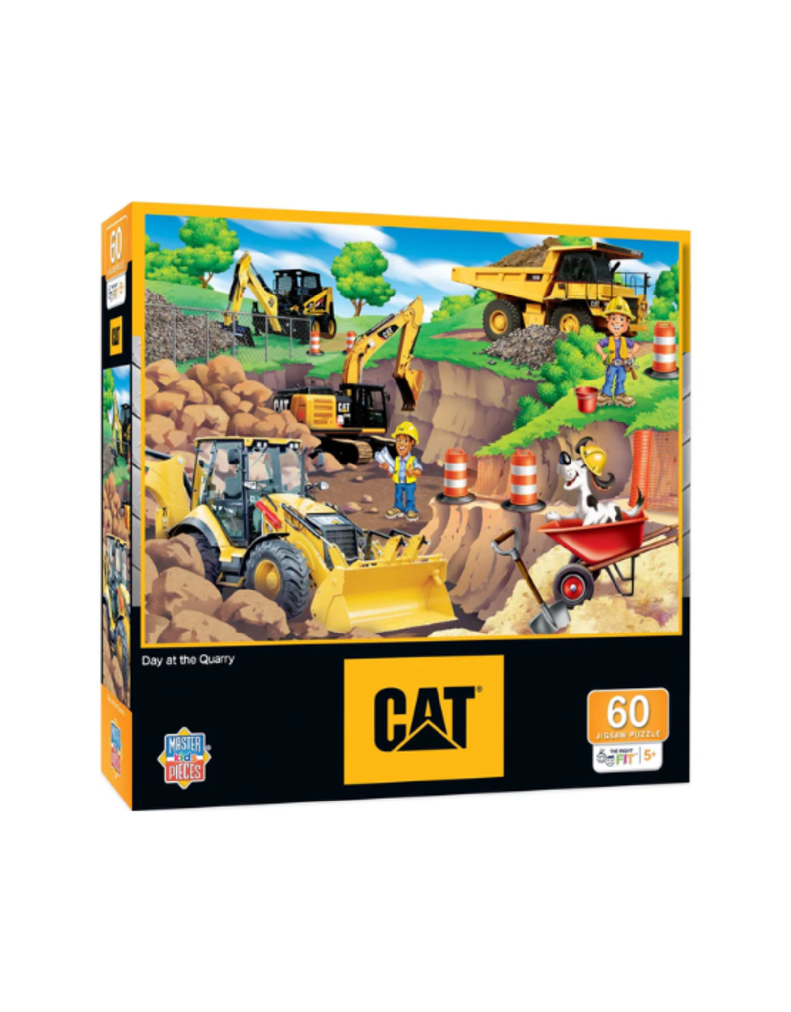 MasterPieces MasterPieces - 60pcs Caterpillar Quarry