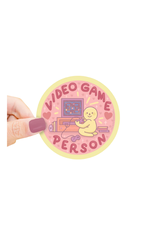 Turtle Soup Turtle's Soup - Video Game Person Vinyl Sticker