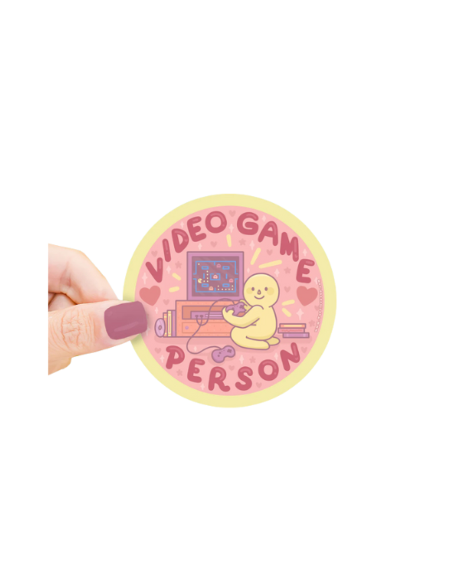 Turtle Soup Turtle's Soup - Video Game Person Vinyl Sticker