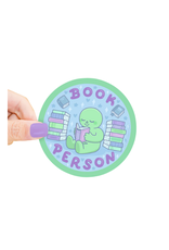 Turtle Soup Turtle's Soup - Book Person Vinyl Sticker
