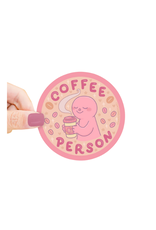 Turtle Soup Turtle's Soup - Coffee Person Vinyl Sticker